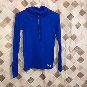 XS FILA running long sleeve shirt